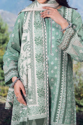 STELLAR - Printed Unstitched Khaddar Suit (3 Piece) 3149